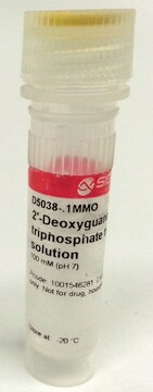 2&#8242;-Deoxyguanosine 5&#8242;-triphosphate trisodium salt solution 100&#160;mM (pH 7)
