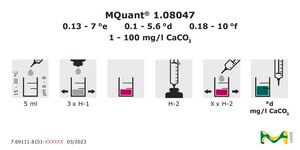 Total Hardness Test titrimetric, for use with MQUANT&#174;