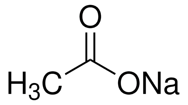 Sodium acetate - Acetic acid sodium salt, Sodium acetate